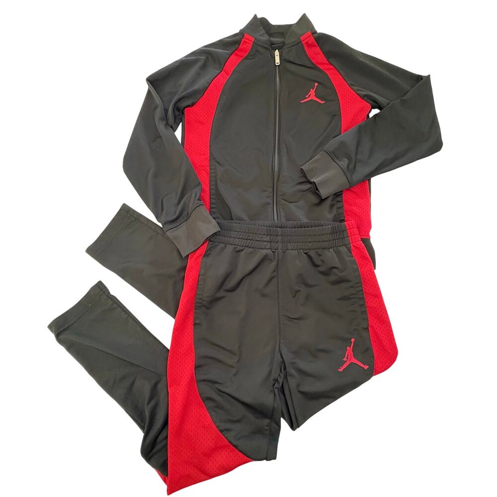 Jordan Jumpman Boys 2 Piece Track Suit Medium 10-12 Lightweight Sport Athleisure